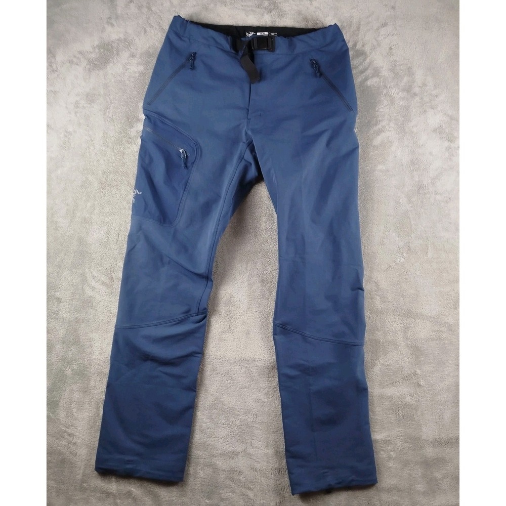 Arc'teryx Gamma AR Men's Pant Size Medium Blue Outdoor Hiking Climbing